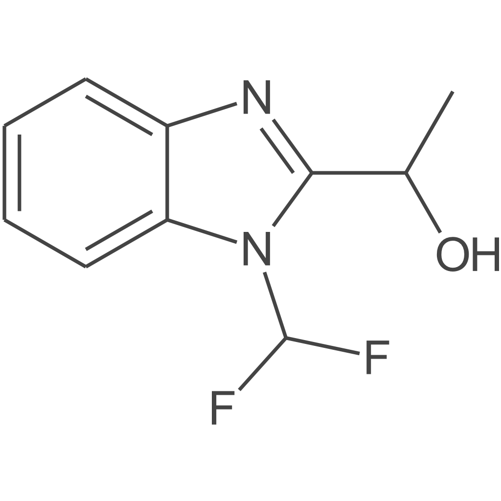 1-[1-(二氟甲基)-1h-1,3-苯并咪唑-2-基]乙烷-1-醇
