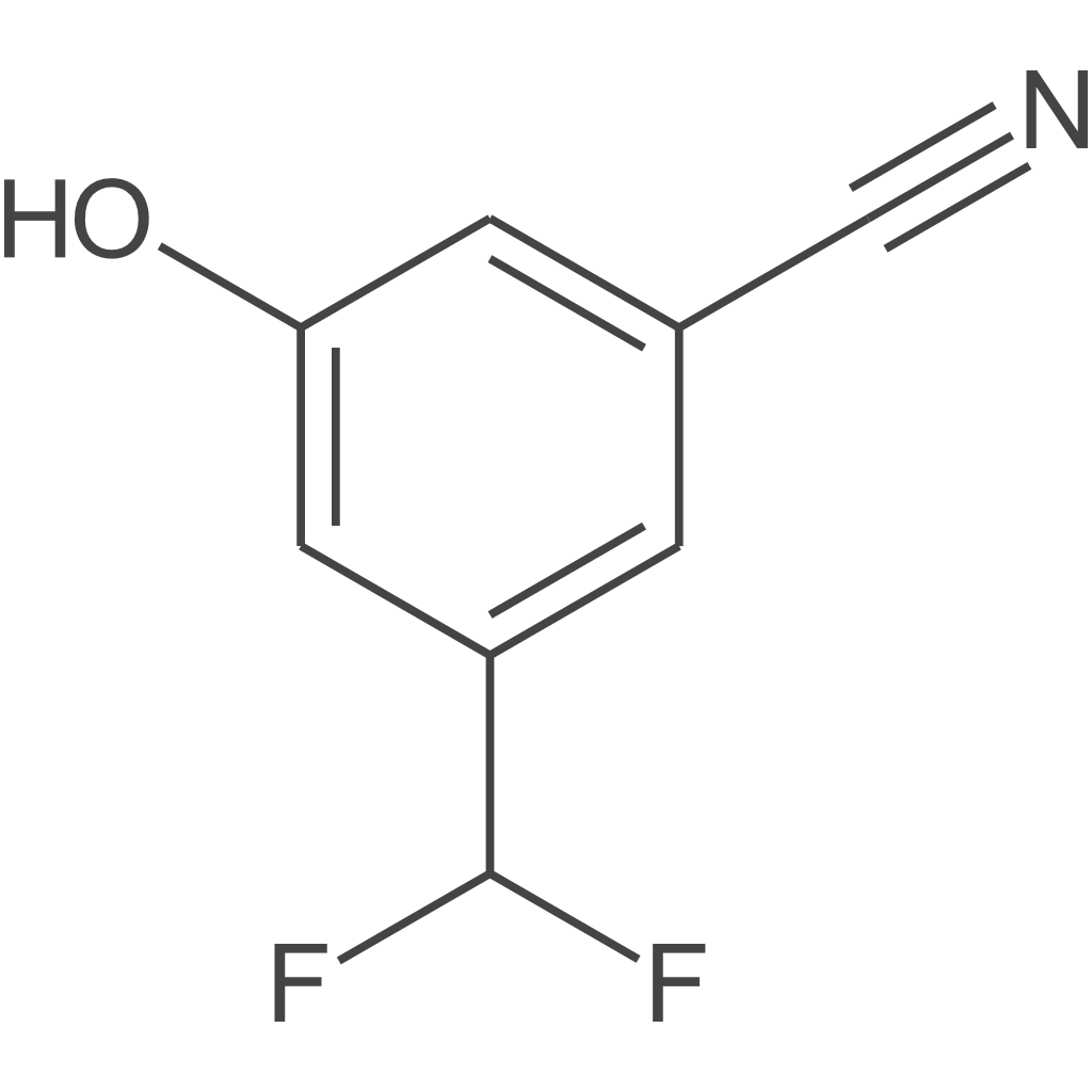 3-(二氟甲基)-5-羟基苄腈