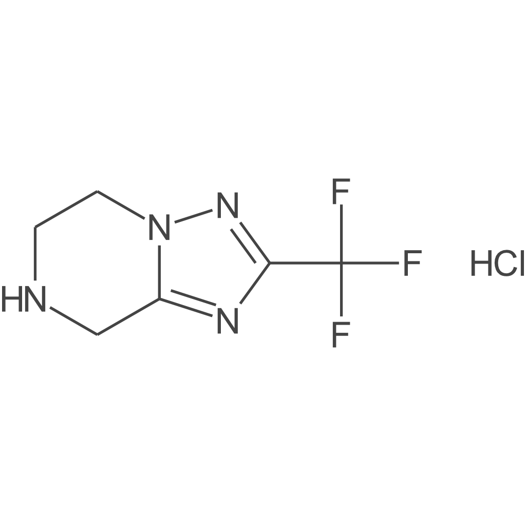 2-(三氟甲基)-5,6,7,8-四氢[1,2,4]三唑并[1,5-a]吡嗪盐酸盐
