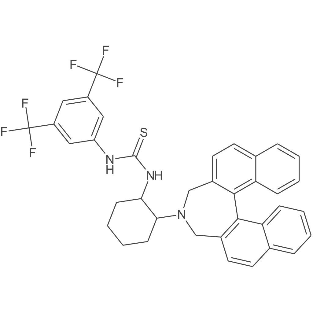 N-[3,5-双(三氟甲基)苯基]-N’-[(1S,2S)-2-[(11bS)-3,5-二氢-4H-联萘并[2,1-c:1’,2’-e]氮杂卓-4-基]环己基]硫脲