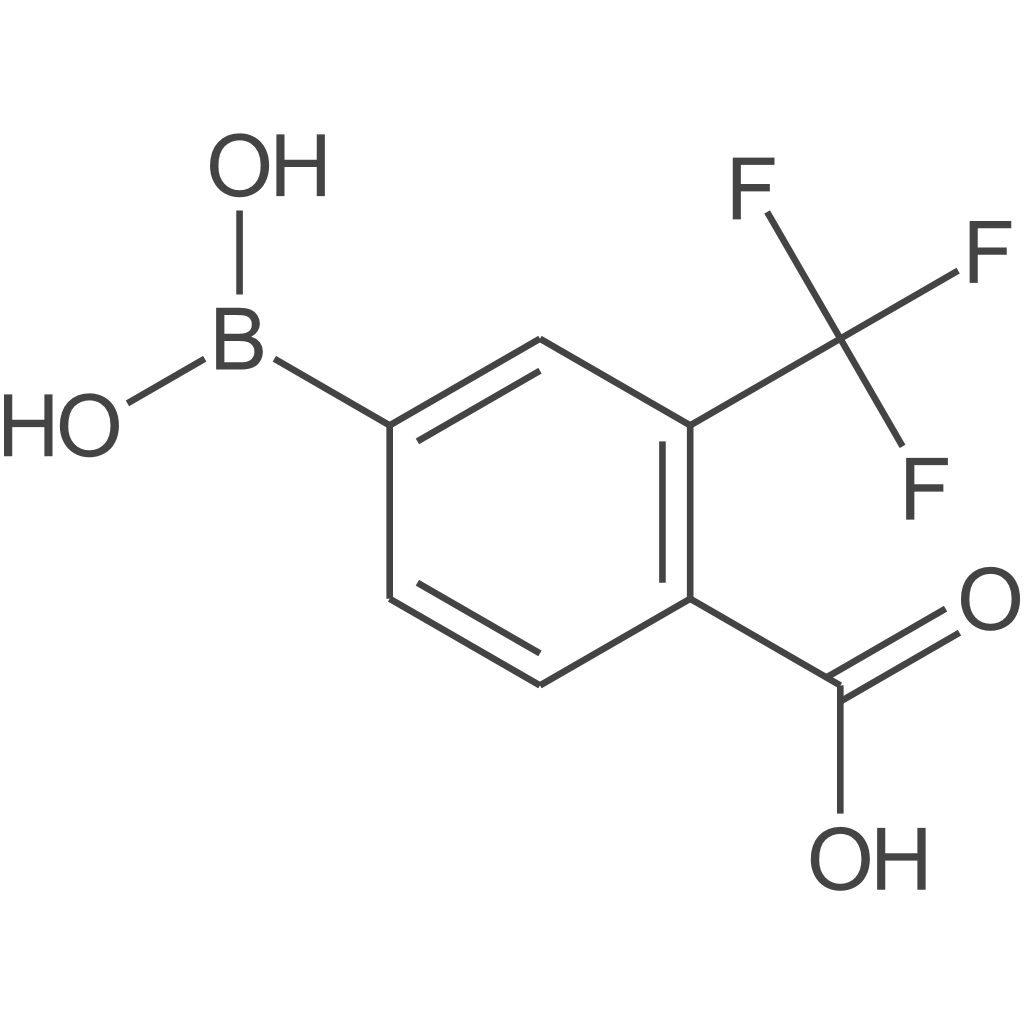 4-二羟基硼-2-(三氟甲基)苯甲酸