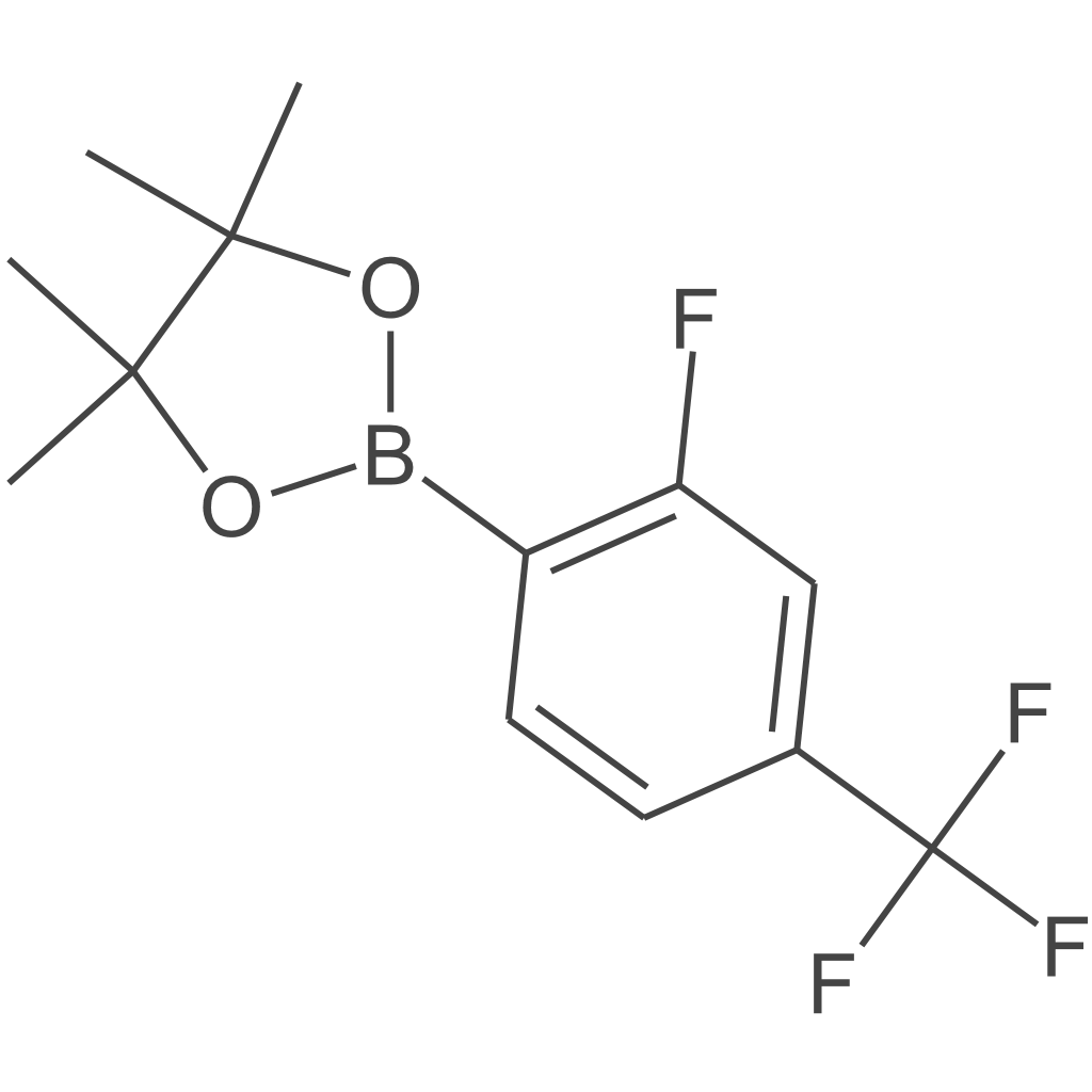 2-(2-氟-4-(三氟甲基)苯基)-4,4,5,5-四甲基-1,3,2-二氧杂硼烷