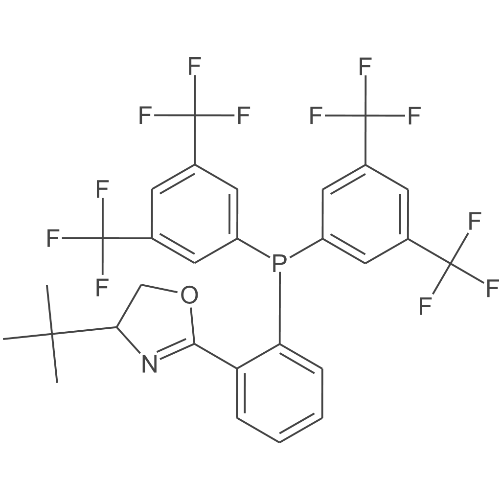(S)-2-(2-(双(3,5-双(三氟甲基)苯基)膦酰基)苯基)-4-(叔丁基)-4,5-二氢噁唑