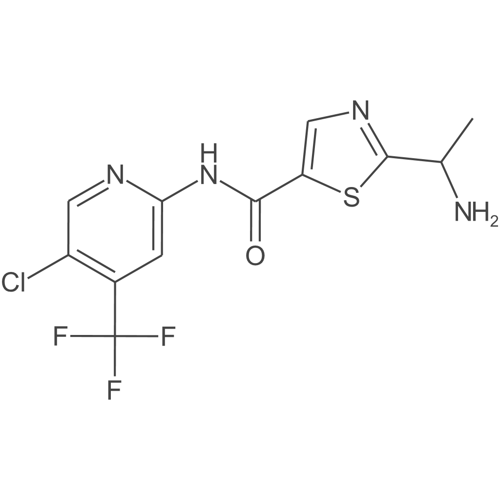 (R)-2-(1-氨基乙基)-N-(5-氯-4-(三氟甲基)吡啶-2-基)噻唑-5-甲酰胺