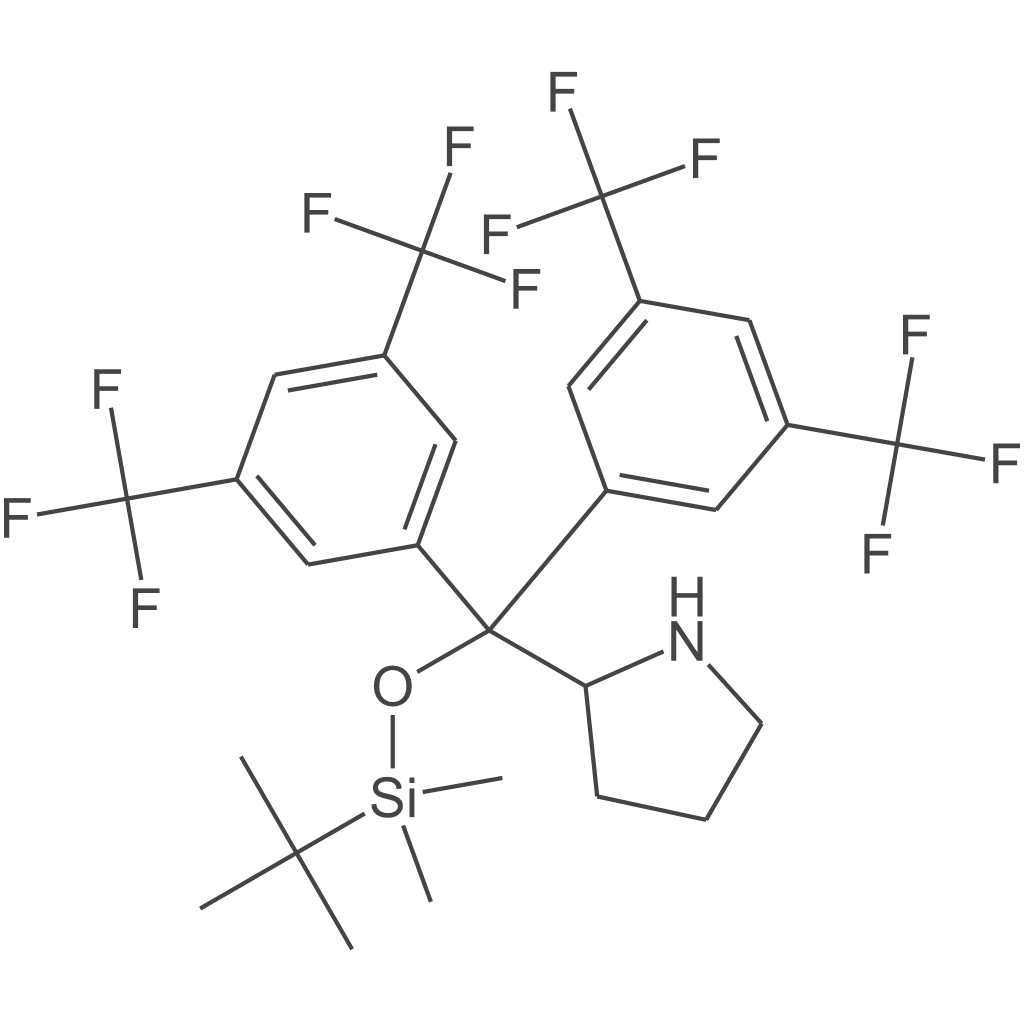 (R)-α,α-双(3,5-二三氟甲基苯基)脯氨醇叔丁基二甲基硅醚