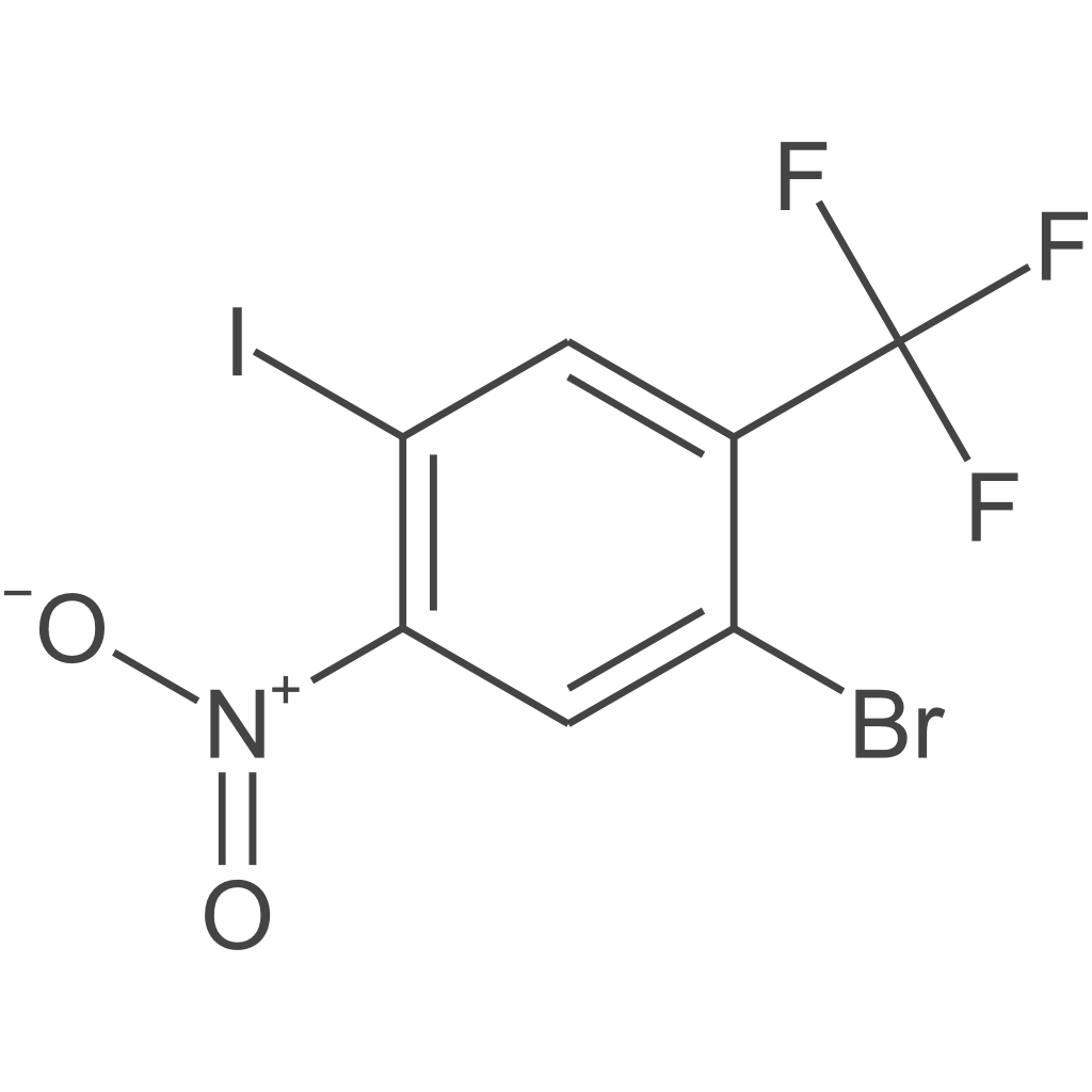 1-溴-4-碘-5-硝基-2-(三氟甲基)苯