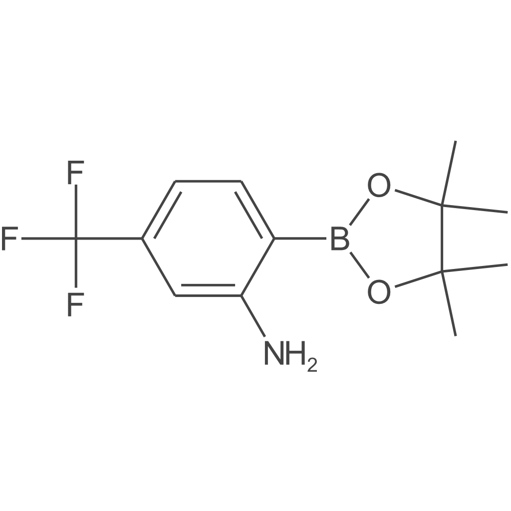 2-(4,4,5,5-四甲基-1,3,2-二氧硼烷-2-基)-5-(三氟甲基)苯胺