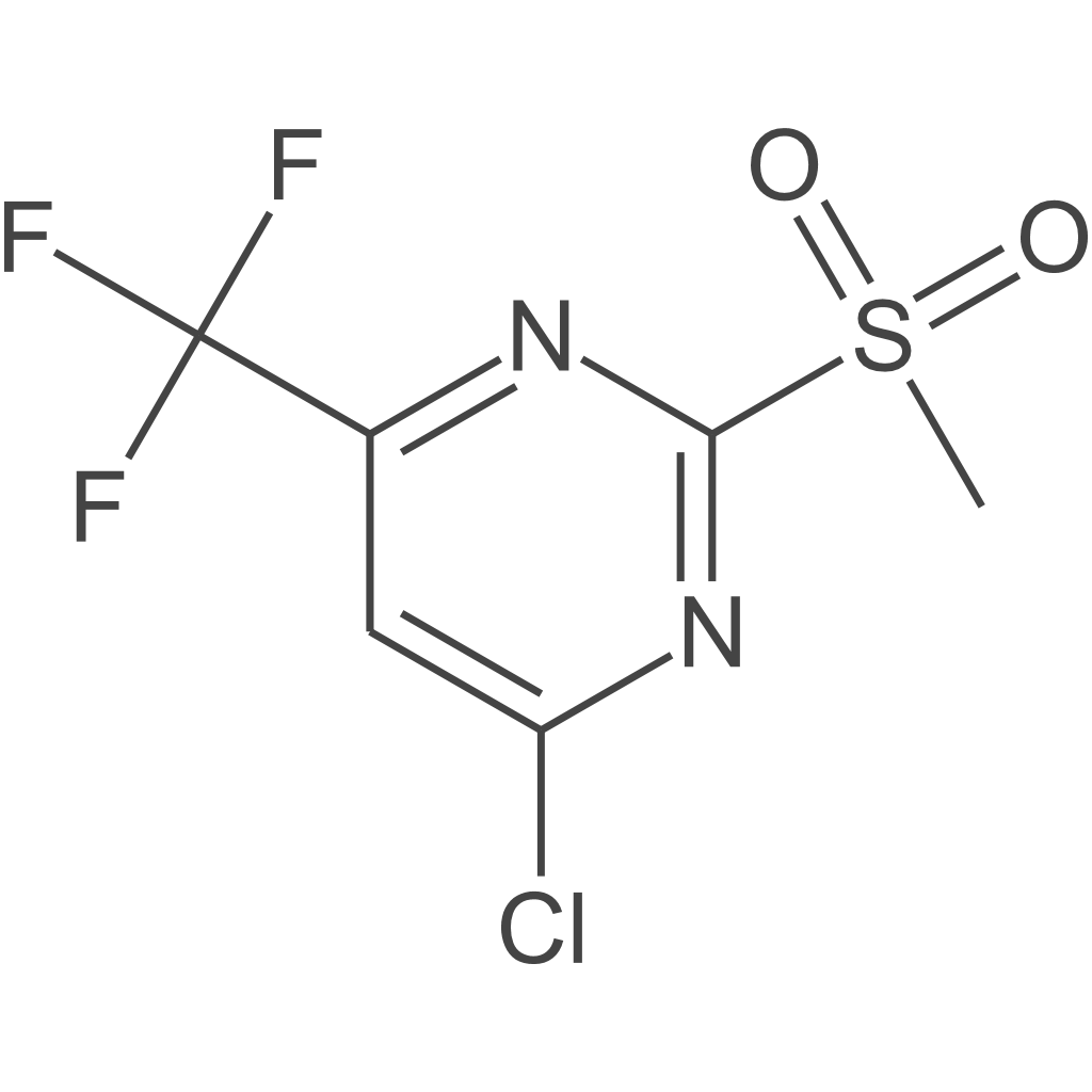4-氯-2-(甲基磺酰基)-6-(三氟甲基)嘧啶