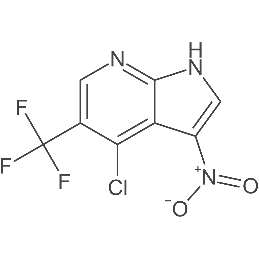 4-氯-3-硝基-5-(三氟甲基)-1H-吡咯并[2,3-b]吡啶