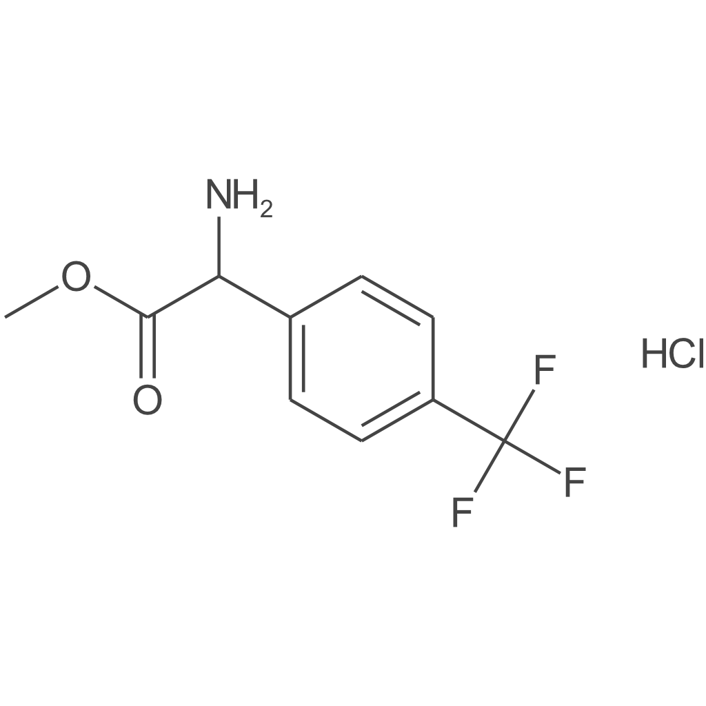 (S)-甲基 2-氨基-2-(4-(三氟甲基)苯基)乙酸盐酸盐