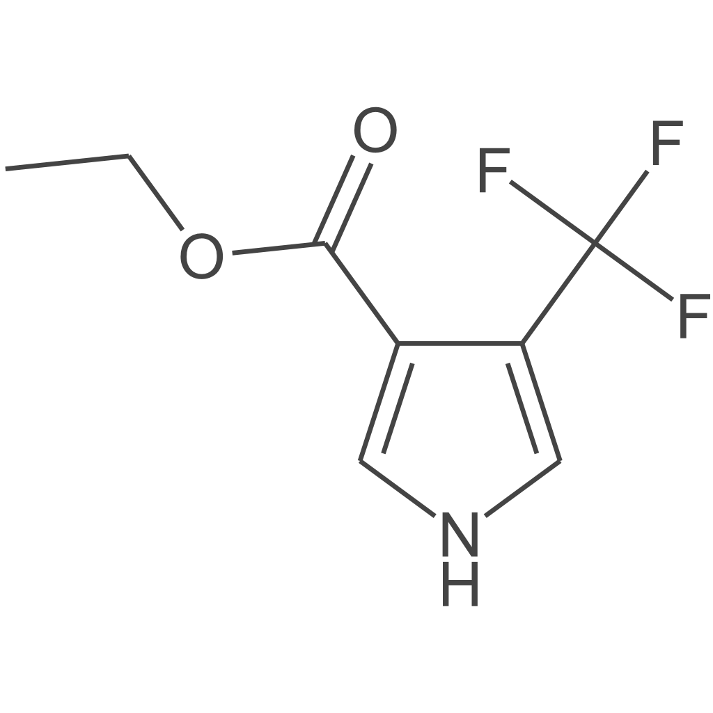 4-(三氟甲基)-1H-吡咯-3-羧酸乙酯
