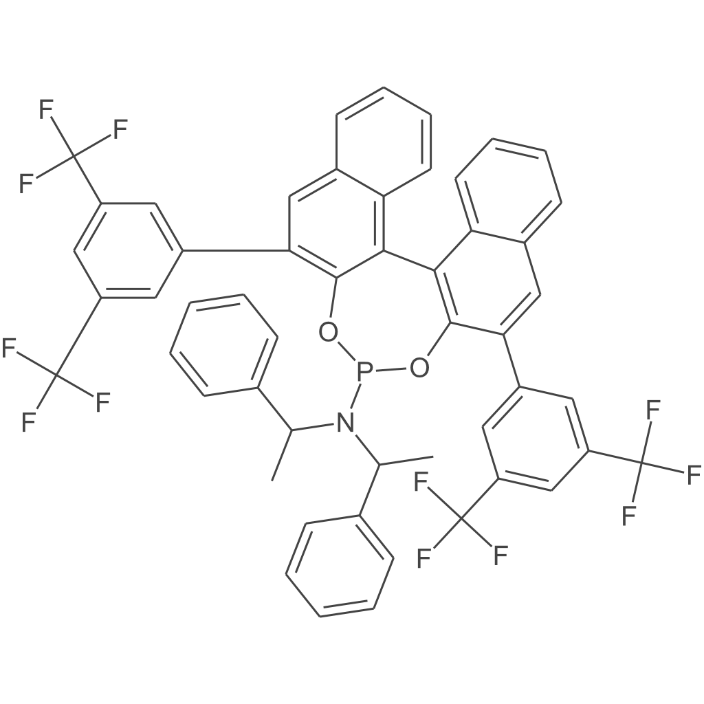 (11bR)-2,6-双[3,5-双(三氟甲基)苯基]-N,N-双[(1R)-1-苯乙基]二萘并[2,1-d:1',2'-f][1,3,2]二氧杂膦-4-胺