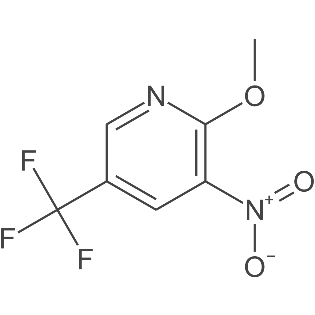 2-甲氧基-3-硝基-5-(三氟甲基)吡啶