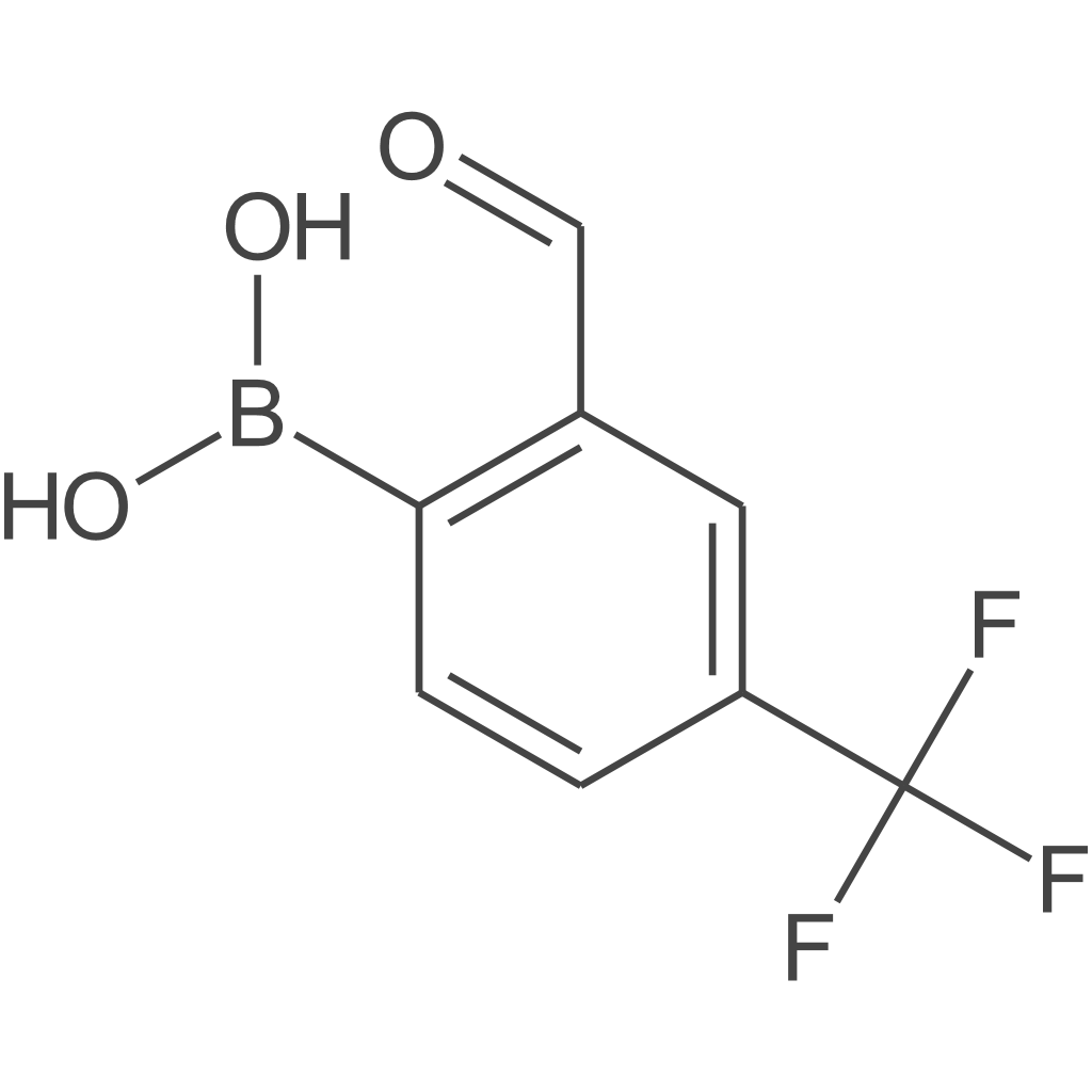 (2-甲酰基-4-(三氟甲基)苯基)硼酸