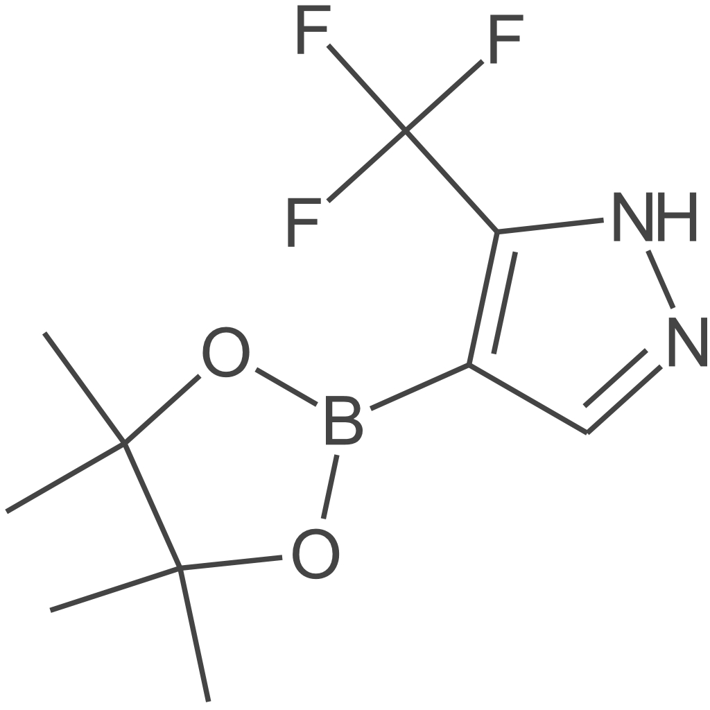 4-(4,4,5,5-四甲基-1,3,2-二氧硼戊环-2-基)-3-(三氟甲基)-1H-吡唑