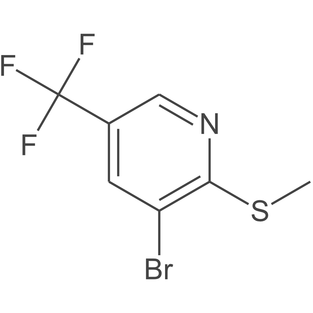 3-溴-2-(甲硫基)-5-(三氟甲基)吡啶