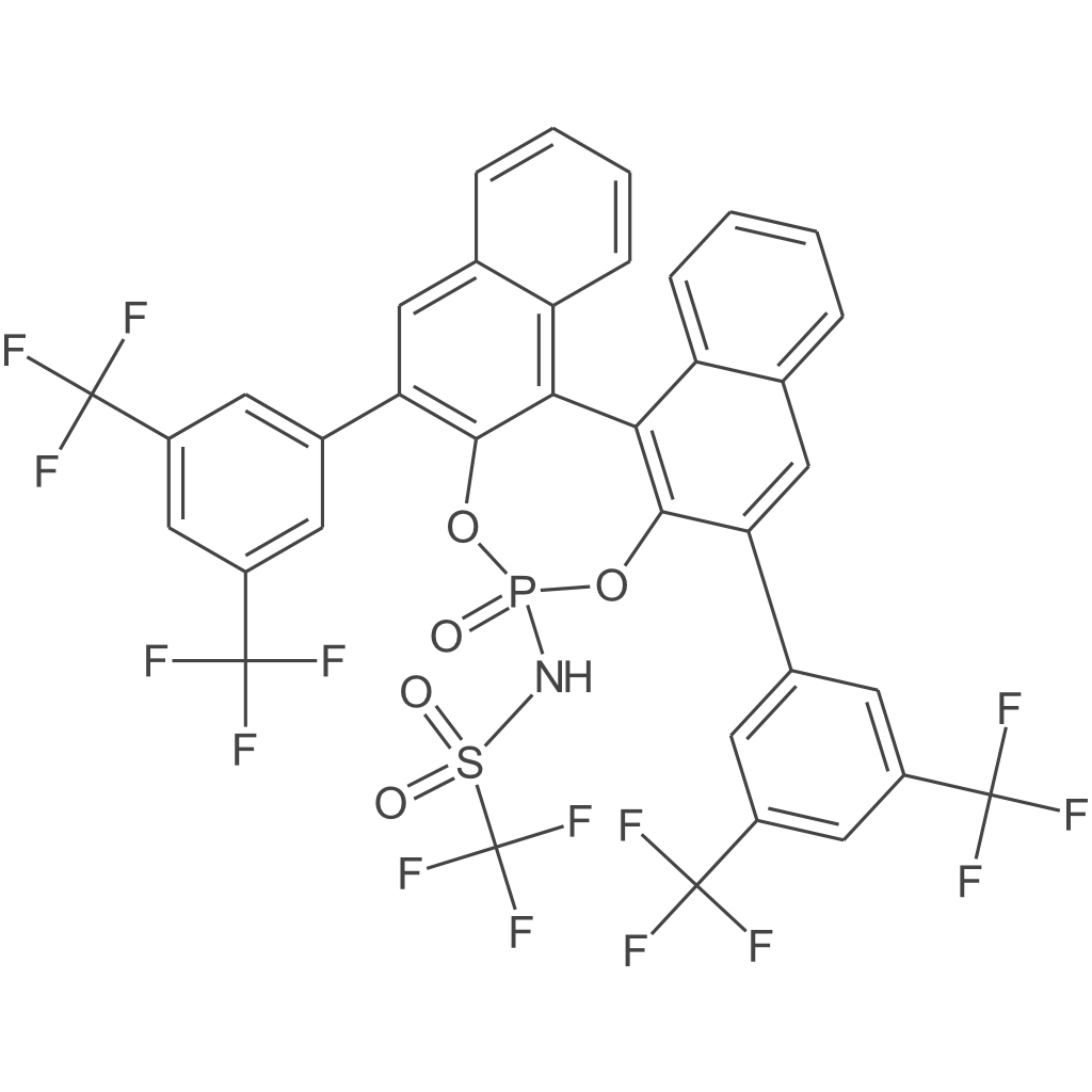 N-[(11bS)-2,6-双[3,5-二三氟甲基苯基]-4-氧-联萘并[2,1-d:1',2'-f][1,3,2]二氧磷杂-4-基]-1,1,1-三氟甲磺酰胺