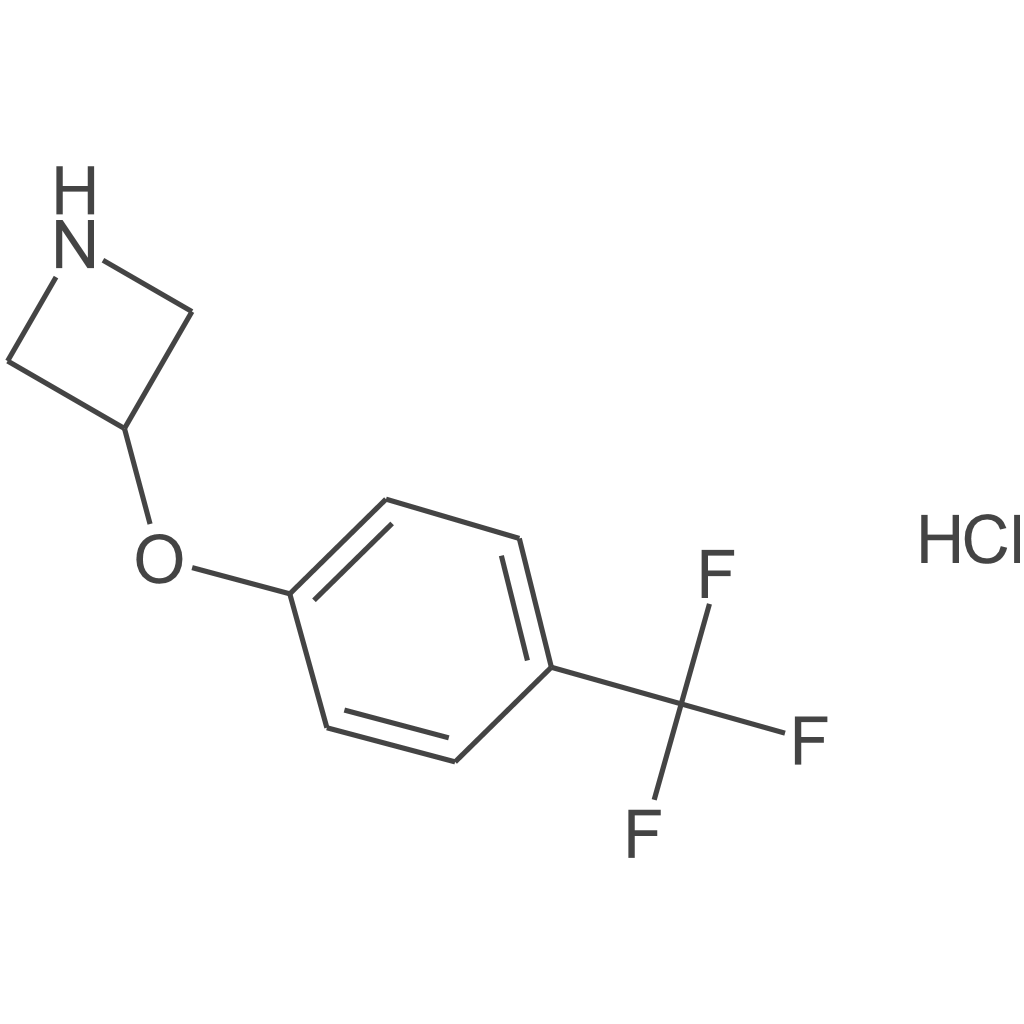 3-[4-(三氟甲基)苯氧基]氮杂环丁烷盐酸盐