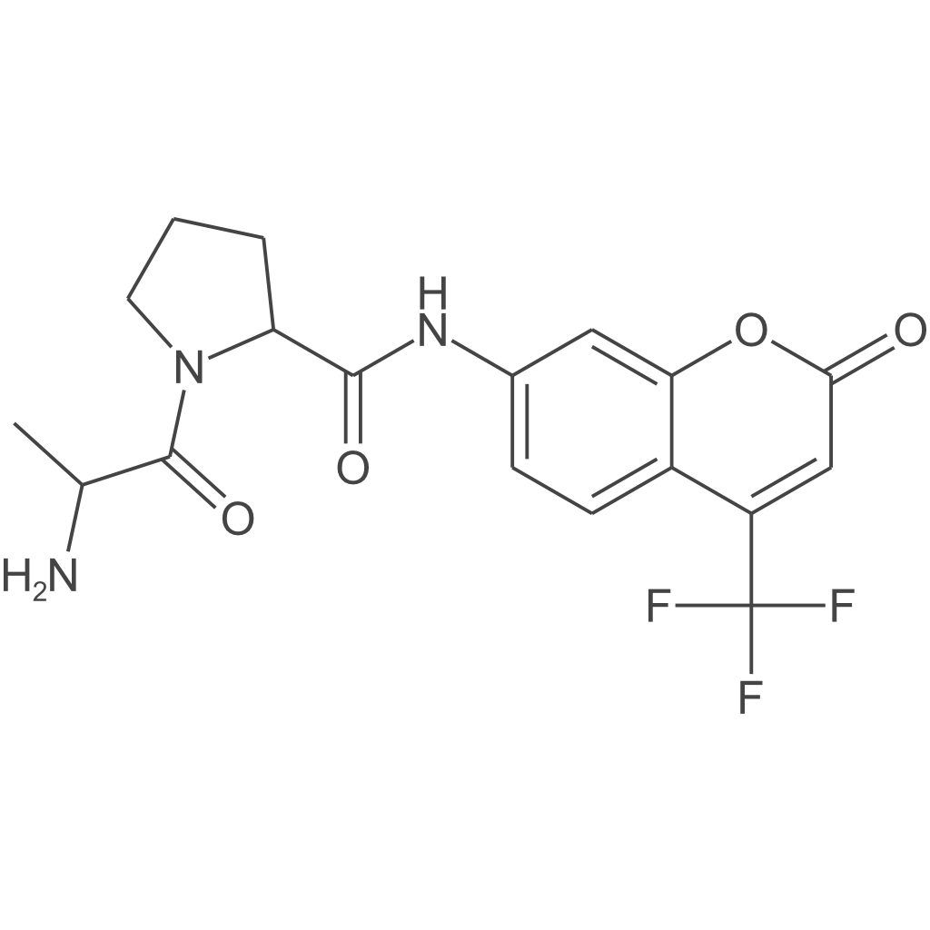 (S)-1-(L-丙氨酰)-N-(2-氧代-4-(三氟甲基)-2H-色烯-7-基)吡咯烷-2-甲酰胺