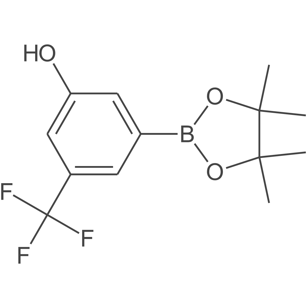 3-(4,4,5,5-四甲基-1,3,2-二氧硼烷-2-基)-5-(三氟甲基)苯酚