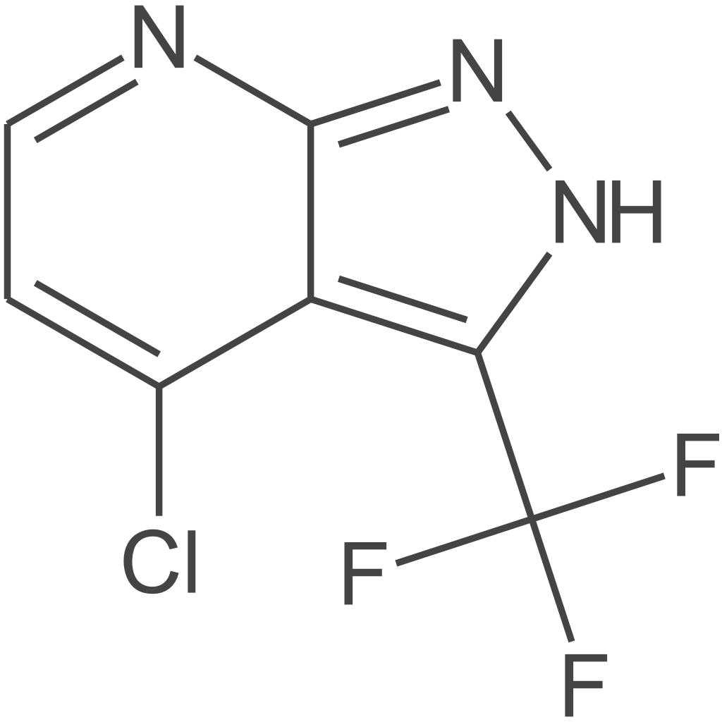 4-氯-3-(三氟甲基)-1H-吡唑并[3,4-b]吡啶