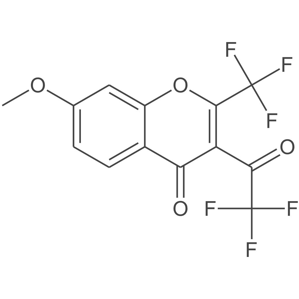 7-甲氧基-3-(2,2,2-三氟乙酰基)-2-(三氟甲基)-4H-甲烯-4-酮