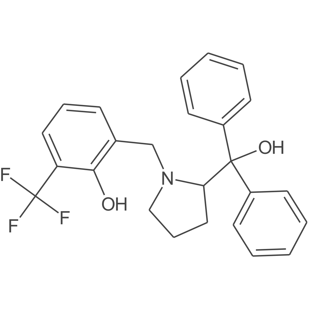 (2S)-1-[[[2-羟基-3-(三氟甲基)苯基]甲基]-α,α-二苯基-2-吡咯烷甲醇
