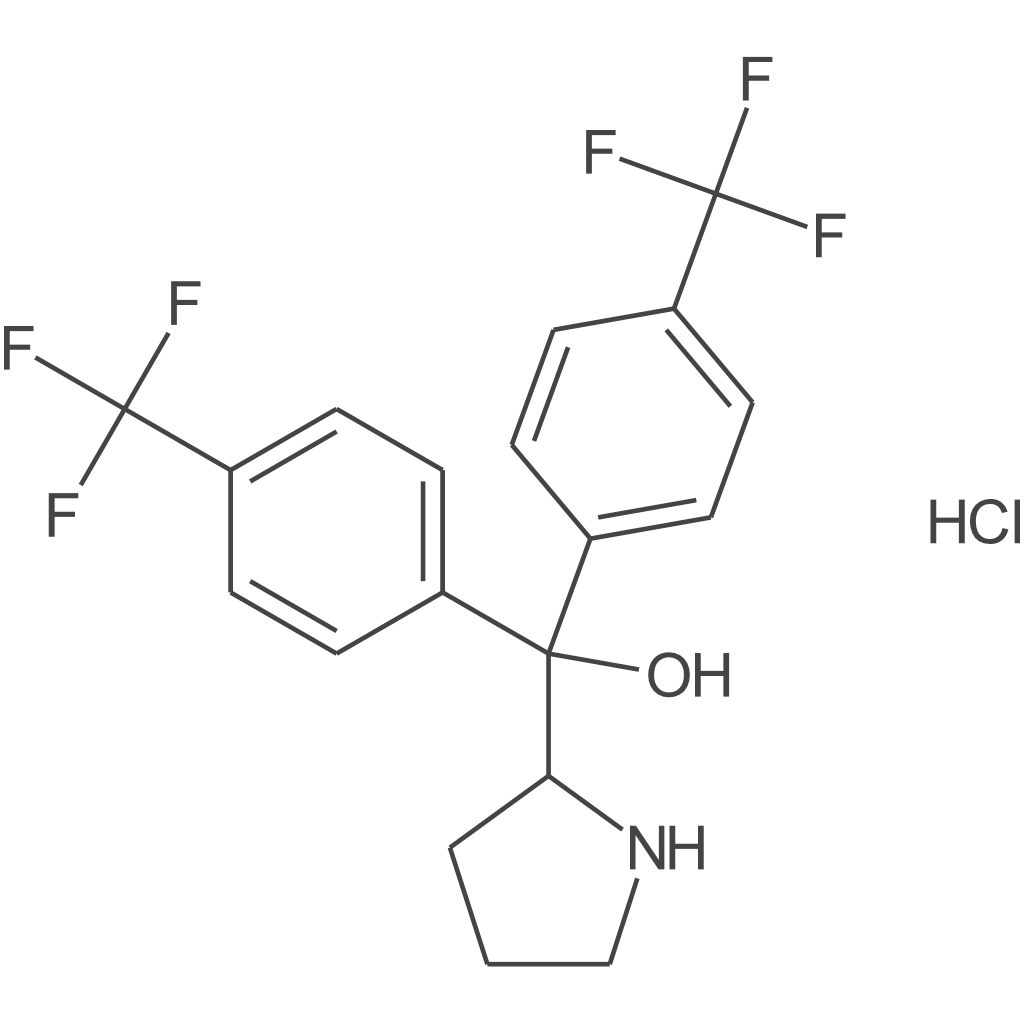 (S)-吡咯烷-2-基双(4-(三氟甲基)苯基)甲醇盐酸盐
