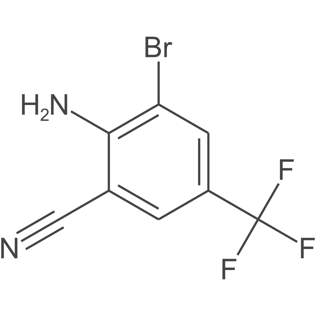 2-氨基-3-溴-5-(三氟甲基)苯甲腈