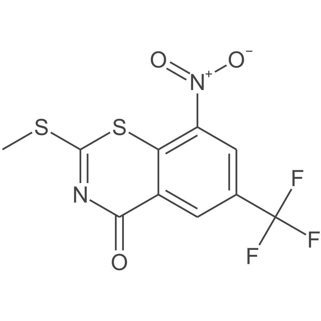 2-(甲硫基)-8-硝基-6-(三氟甲基)-4H-苯并[e][1,3]噻嗪-4-酮