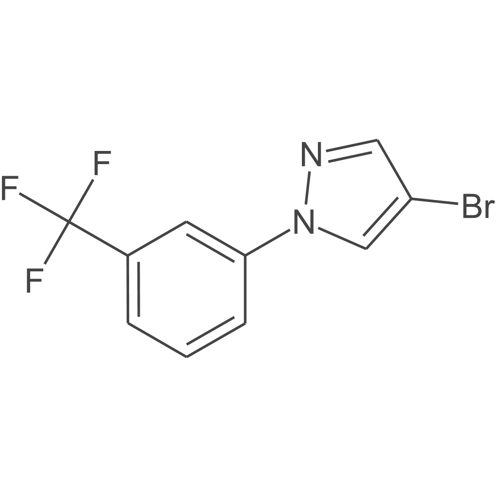 4-溴-1-(3-(三氟甲基)苯基)-1H-吡唑