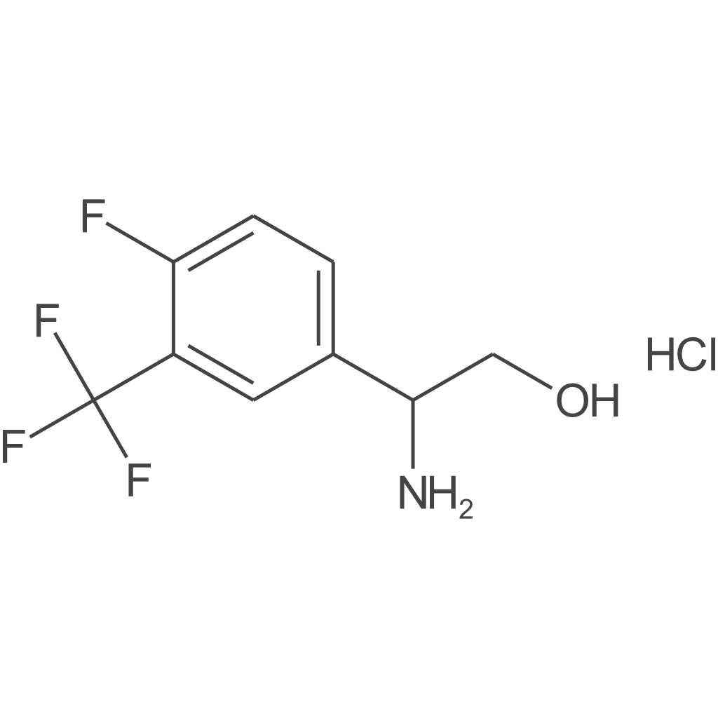 (R)-2-氨基-2-(4-氟-3-(三氟甲基)苯基)乙醇盐酸盐