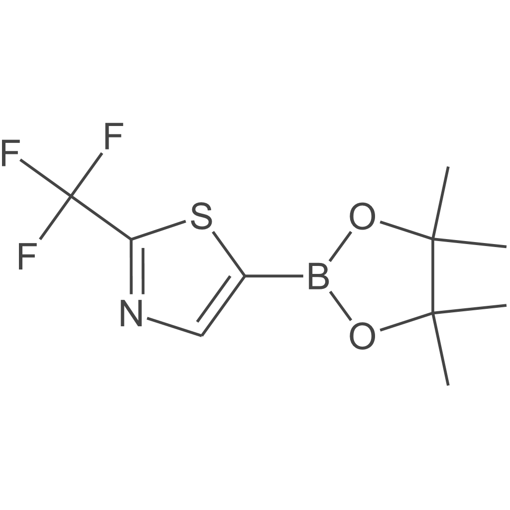 5-(4,4,5,5-四甲基-1,3,2-二氧硼杂环戊烷-2-基)-2-(三氟甲基)噻唑