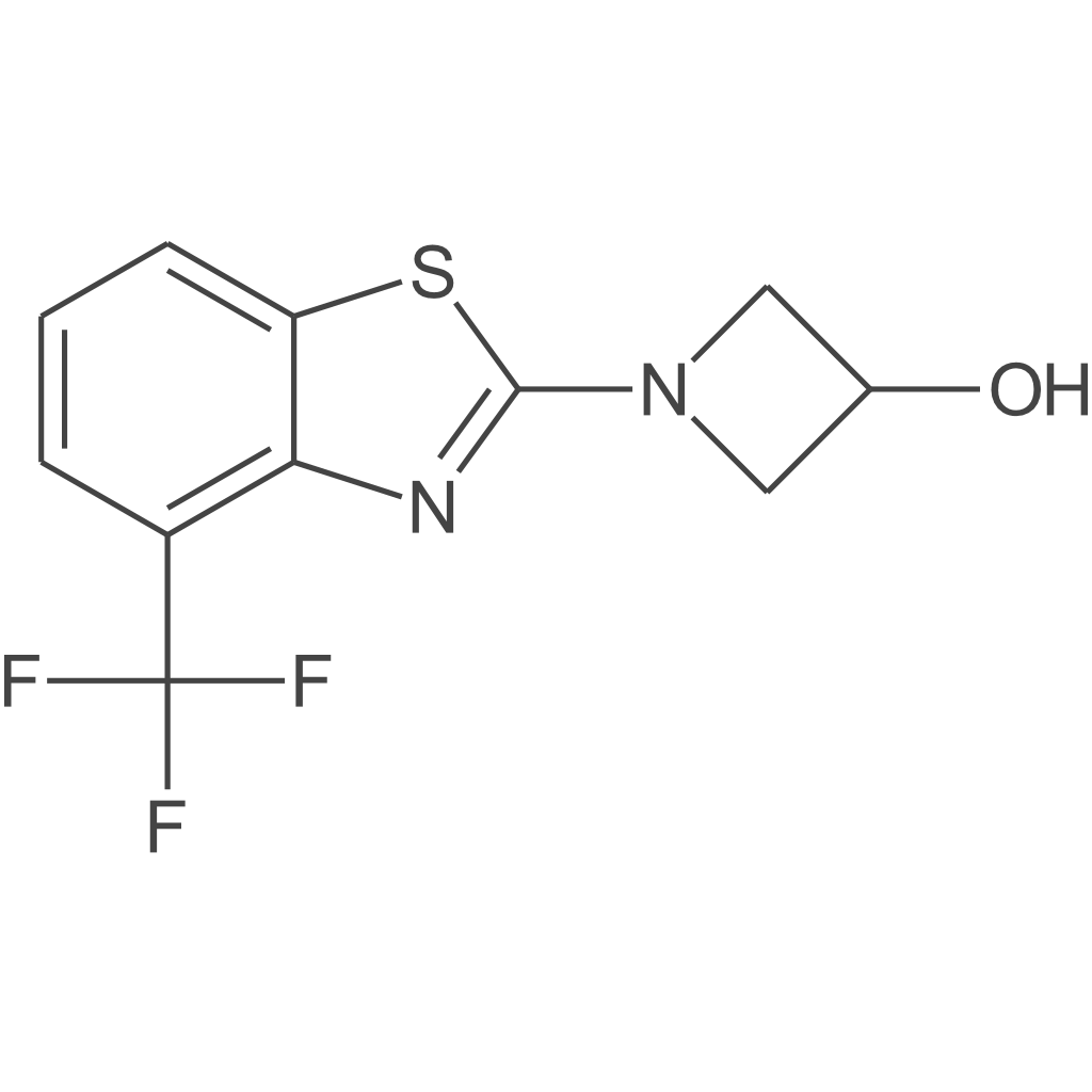 1-(4-(三氟甲基)苯并[d]噻唑-2-基)氮杂环丁烷-3-醇