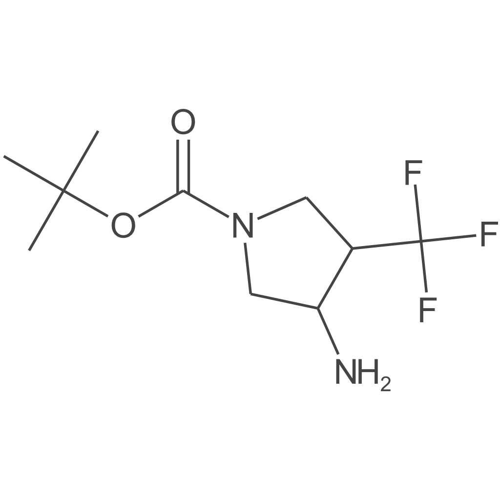 (3S,4R)-3-氨基-4-(三氟甲基)吡咯烷-1-羧酸叔丁酯