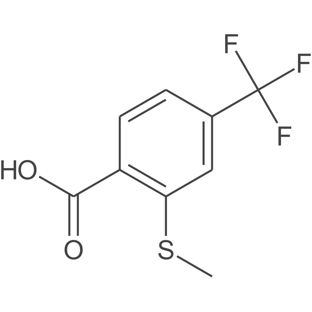 2-(甲硫基)-4-(三氟甲基)苯甲酸