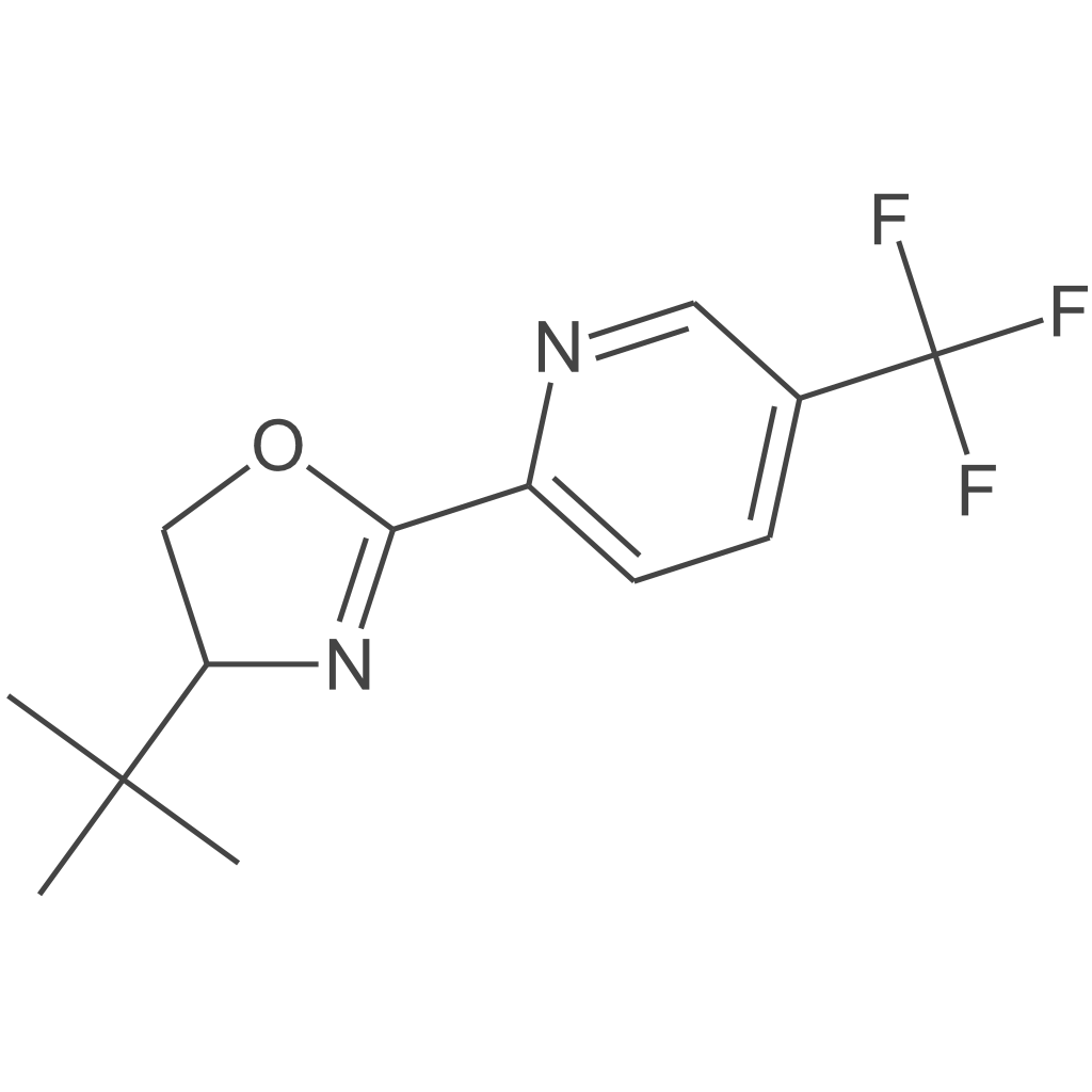 2-[(4R)-4-(1,1-二甲基乙基)-4,5-二氢-2-噁唑基]-5-(三氟甲基)吡啶