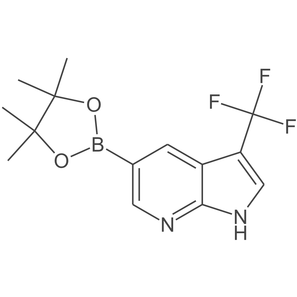 5-(4,4,5,5-四甲基-1,3,2-二氧硼烷-2-基)-3-(三氟甲基)-1H-吡咯并[2,3-b]吡啶
