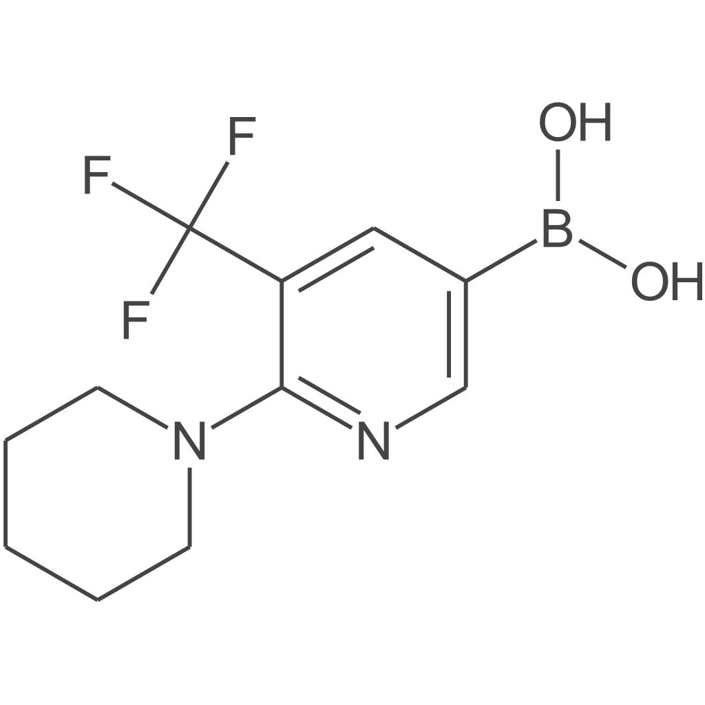 (6-(哌啶-1-基)-5-(三氟甲基)吡啶-3-基)硼酸