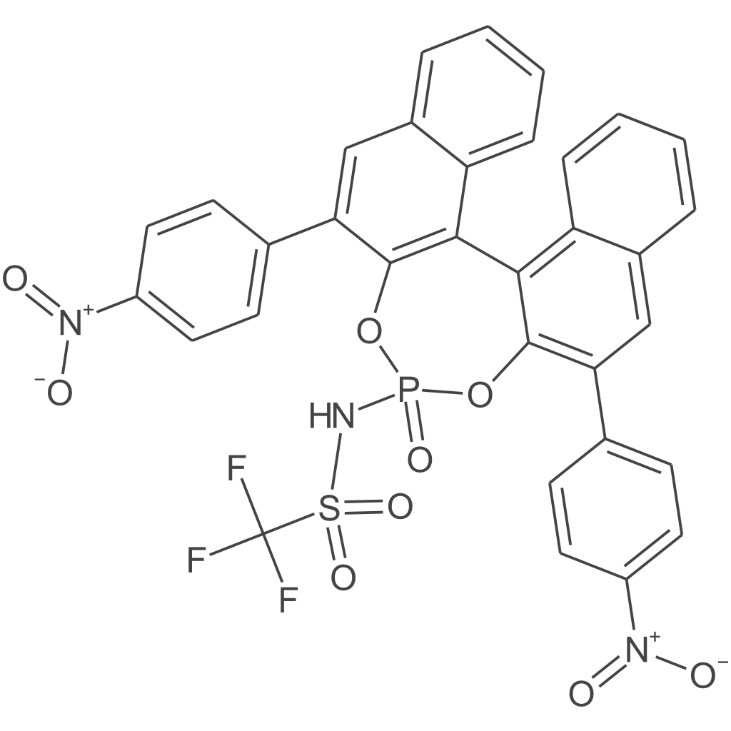 N-(2,6-双(4-硝基苯基)-4-氧化二萘[2,1-d:1,2'-f][1,3,2]二氧膦-4-基)-1,1,1-三氟甲基磺酰胺