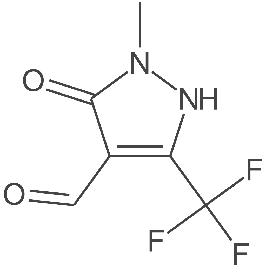 5-羟基-1-甲基-3-（三氟甲基）-1H-吡唑-4-甲醛
