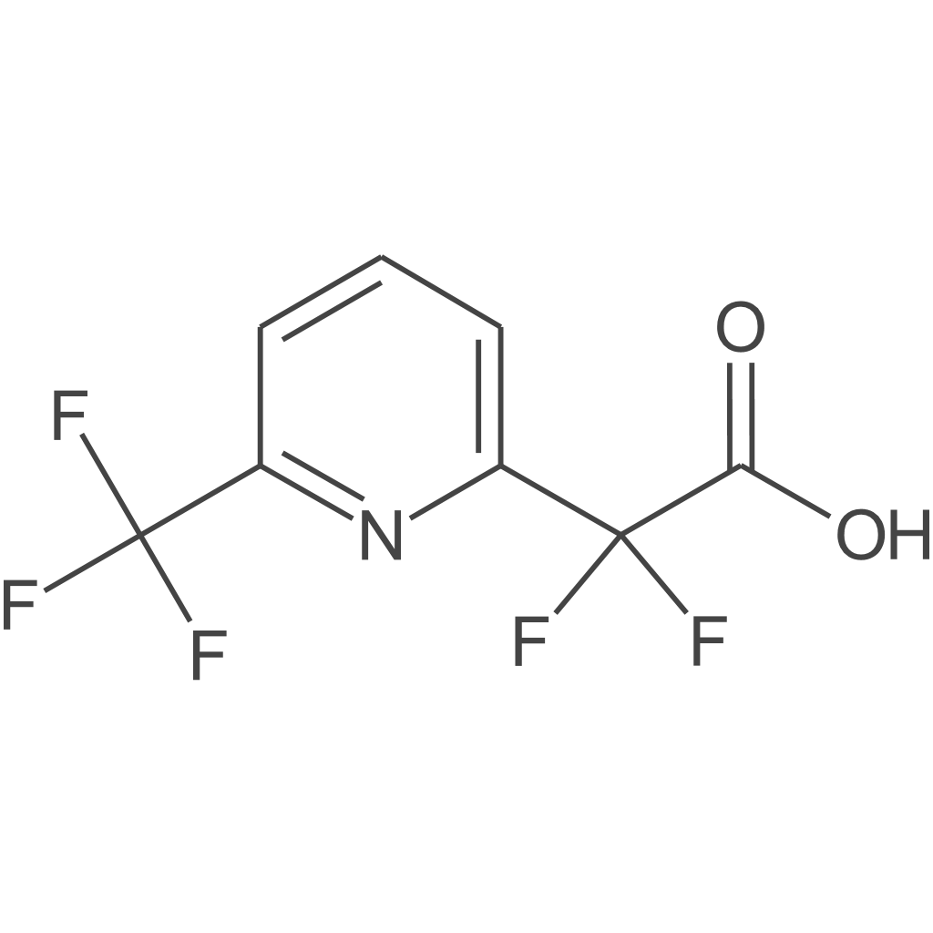 2,2-二氟-2-(6-(三氟甲基)吡啶-2-基)乙酸