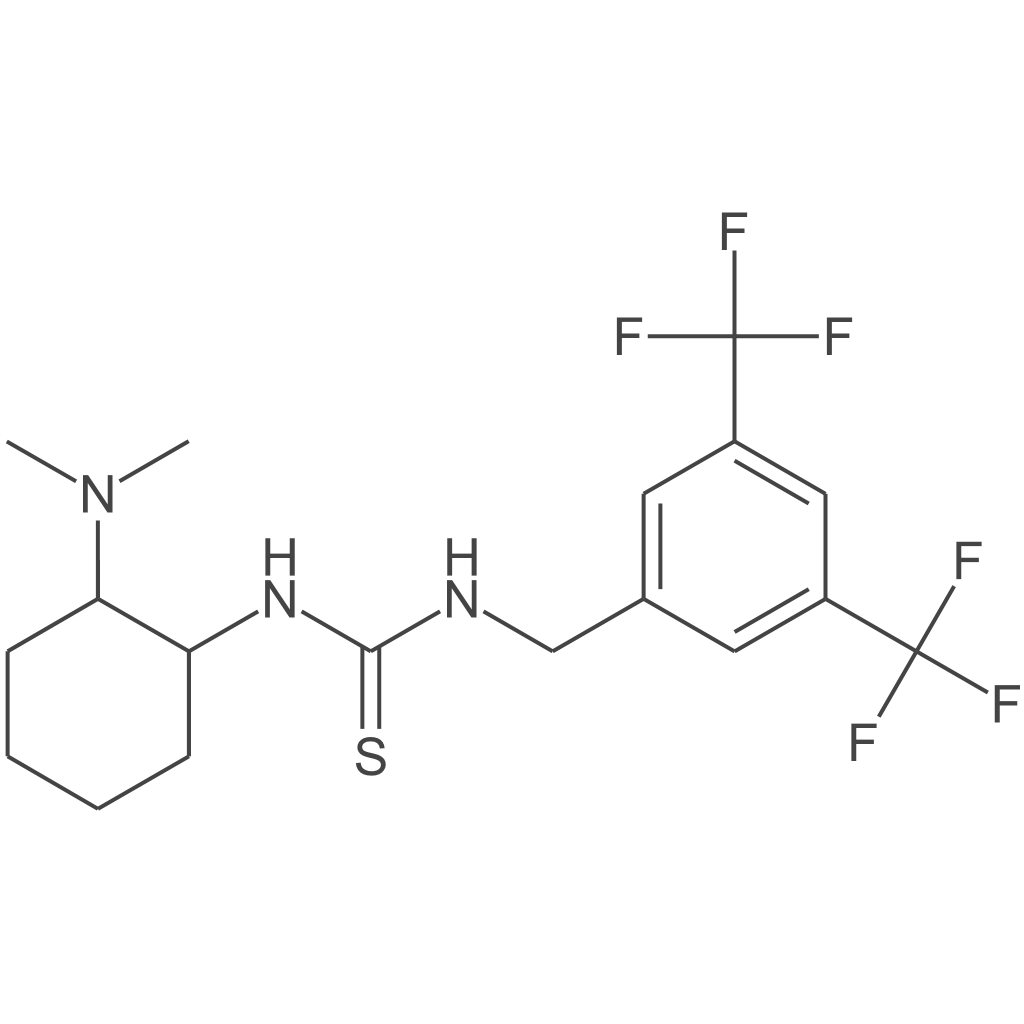 1-(3,5-双(三氟甲基)苄基)-3-((1S,2S)-2-(二甲基氨基)环己基)硫脲