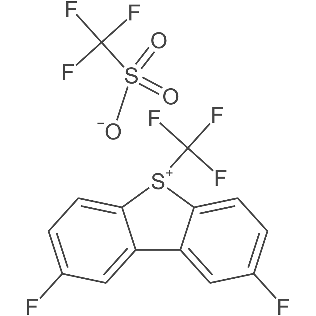 2,8-二氟-5-(三氟甲基)-5H-二苯并[b,d]噻吩-5-三氟甲磺酸盐