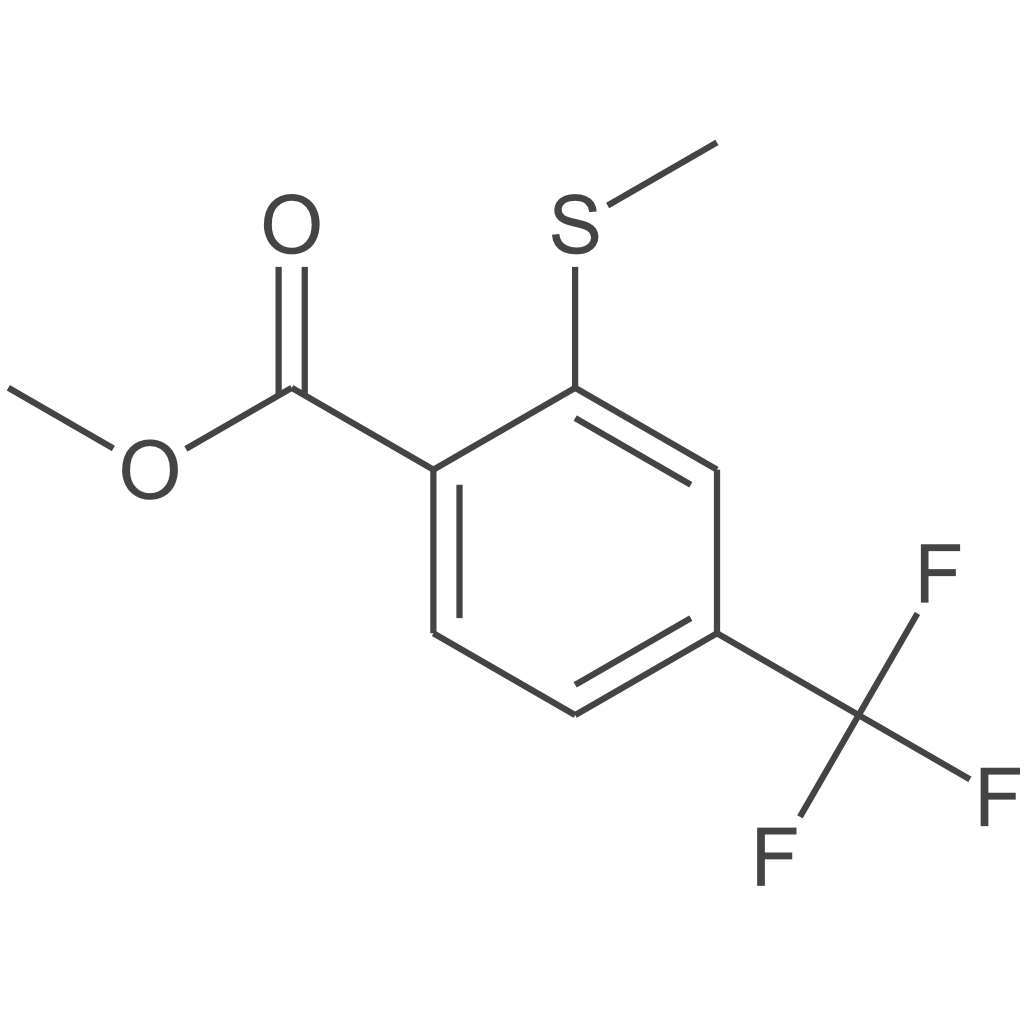 2-(甲硫基)-4-(三氟甲基)苯甲酸甲酯