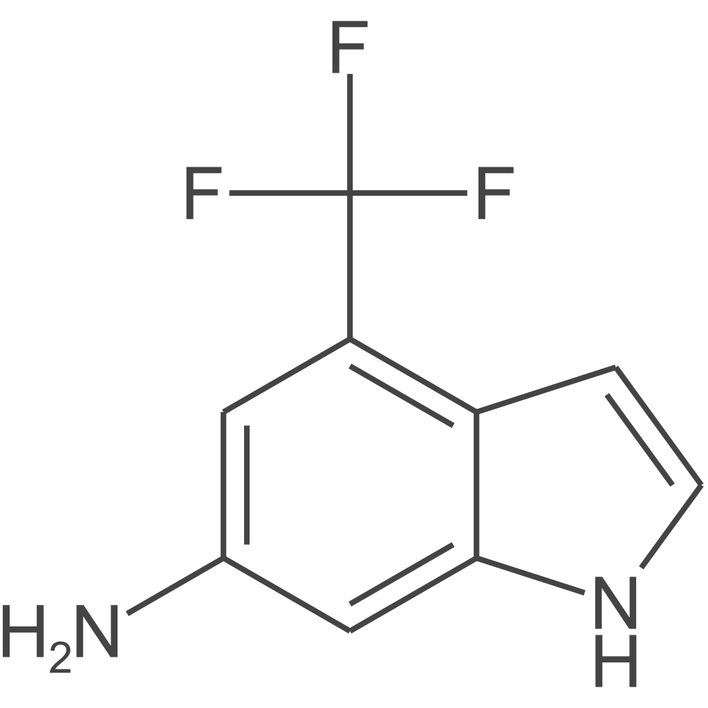 4-(三氟甲基)-1H-吲哚-6-胺