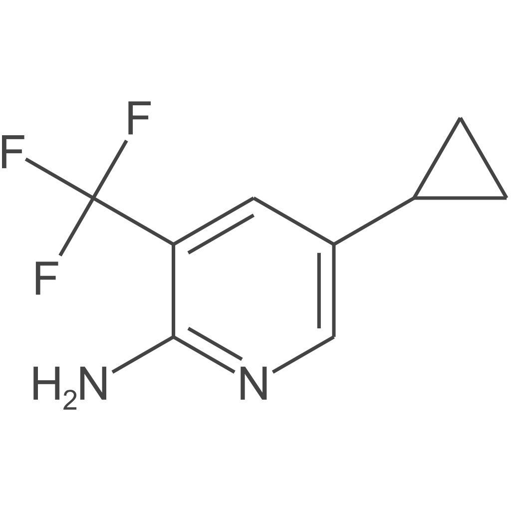 5-环丙基-3-(三氟甲基)吡啶-2-胺