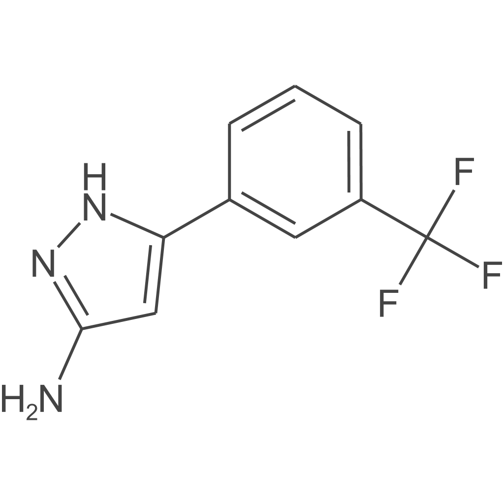 5-(3-三氟甲基-苯基)-2H-吡唑-3-基胺