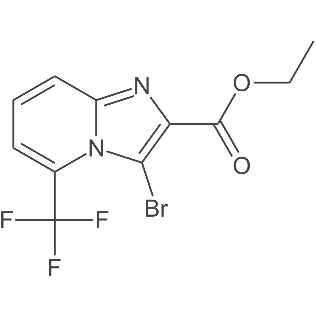 3-溴-5-(三氟甲基)咪唑并[1,2-a]吡啶-2-羧酸乙酯