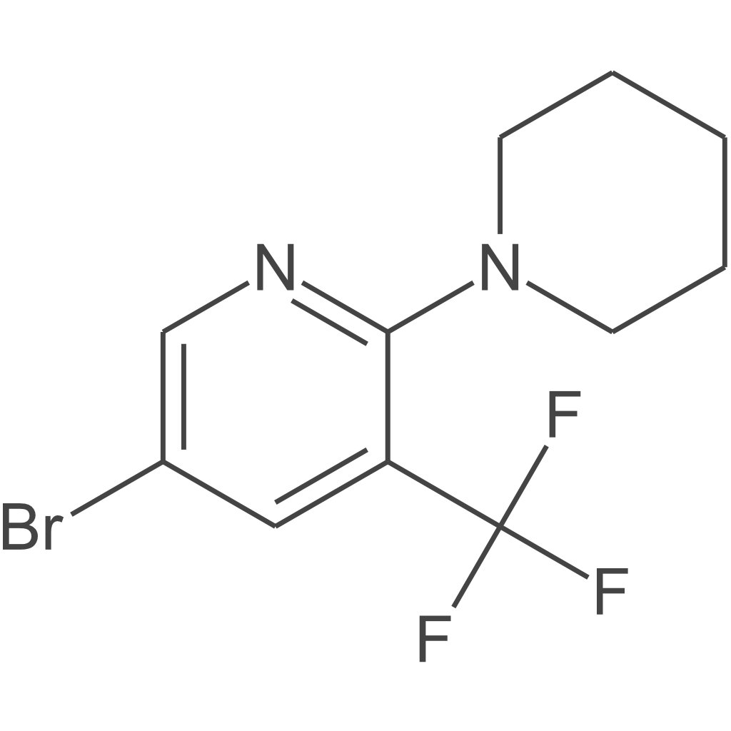 5-溴-2-(哌啶-1-基)-3-(三氟甲基)吡啶